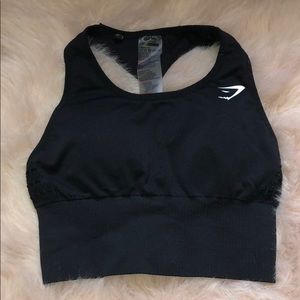 GYMSHARK XS energy seamless crop top